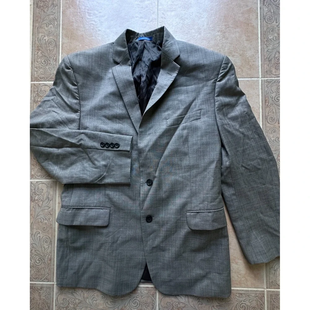 Vince Camuto Wool Suit Men's Gray Size 42R